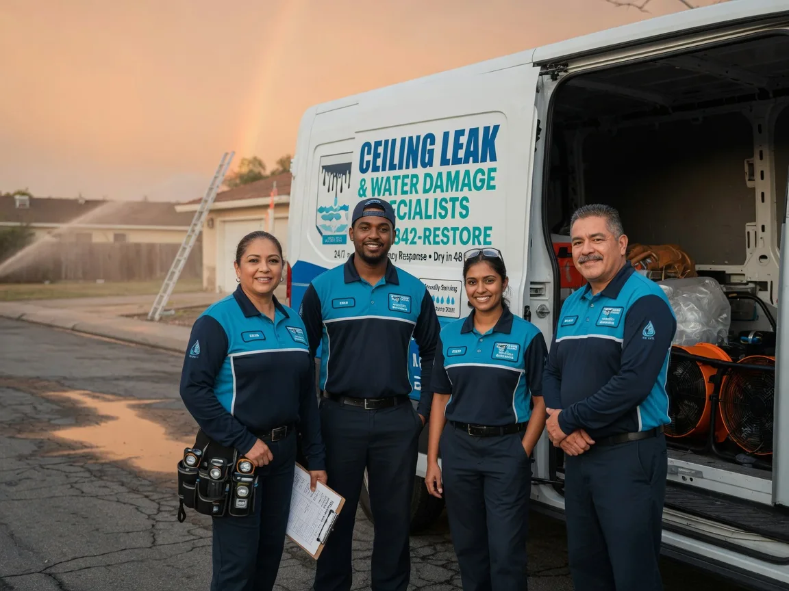 Ceiling Leak Cleanup company in Monterey, IN